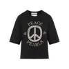 Moschino Pearl Embellisment Black T-shirt