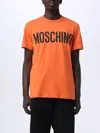 Moschino T-shirt  Couture Men In Orange
