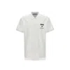 Moschino Couture Couture In Love We Trust Cotton Polo In White