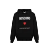 Moschino Couture Couture In Love We Trust Hooded Sweatshirt