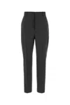 Moschino Couture Dark Grey Wool Pant In Black
