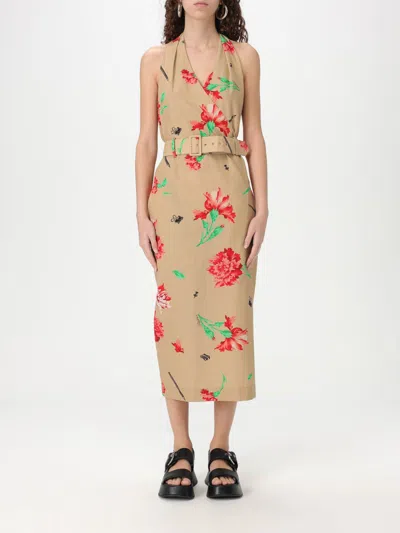 Moschino Dress  Couture Woman Color Beige