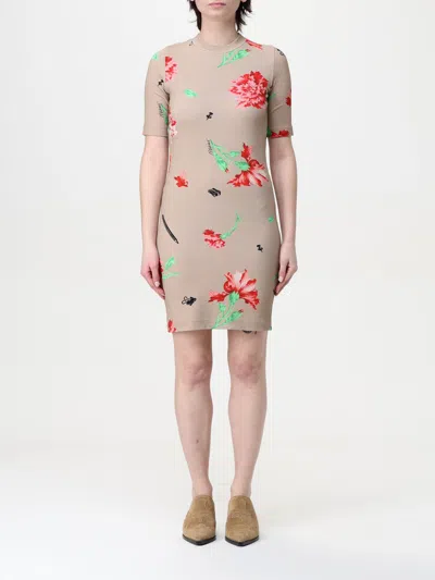 Moschino Dress  Couture Woman Color Beige