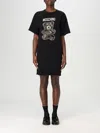 Moschino Graphic Print Crew Neck Short Sleeve T-shirt In Black