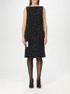 Moschino Dress  Couture Woman Color Black In Black