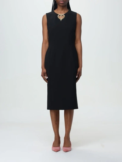 Moschino Dress  Couture Woman Color Black