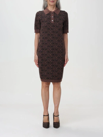 Moschino Couture Dress  Woman Color Brown