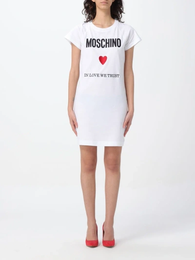 Moschino Couture Dress  Woman Color White