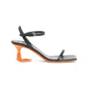 Moschino Square-headed High-heeled Sandals