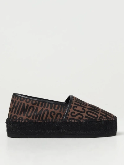 Moschino Couture Espadrilles  Woman Color Brown