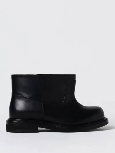 Moschino Flat Ankle Boots  Couture Woman Color Black In Schwarz