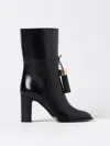 Moschino Flat Ankle Boots  Couture Woman Color Black In Schwarz