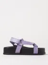 Moschino Sporty Sandals In Lilac