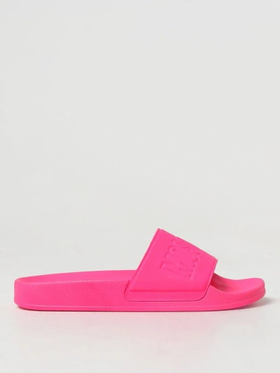 Moschino Couture Flat Sandals  Woman Color Pink