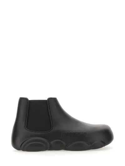 Moschino Couture Gummy Bear Boot In Black