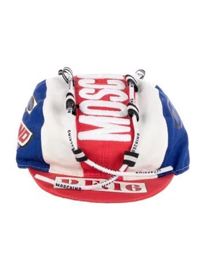 Pre-owned Moschino Couture Half Brim Cycling Cap In Multi