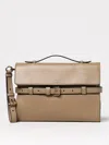 Moschino Handbag  Couture Woman Color Beige In Beige