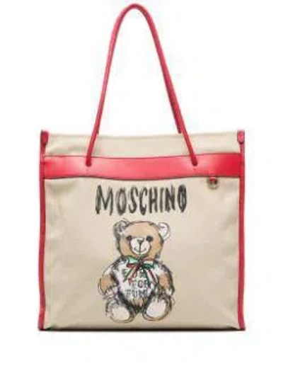 Moschino Couture Handbags In Beige