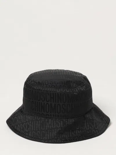 Moschino Couture Hat In Cotton Blend In Black