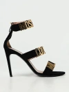 Moschino Heeled Sandals  Couture Woman Color Black In Black