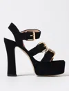 Moschino Heeled Sandals  Couture Woman Color Black In Schwarz
