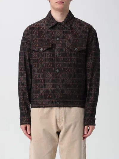 Moschino Jacket  Couture Men Color Brown