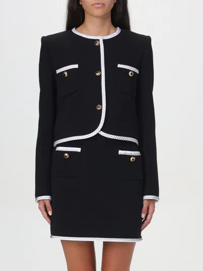 Moschino Jacket  Couture Woman Color Black In Schwarz
