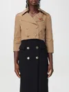 Moschino Jacket  Couture Woman Color Brown In Braun