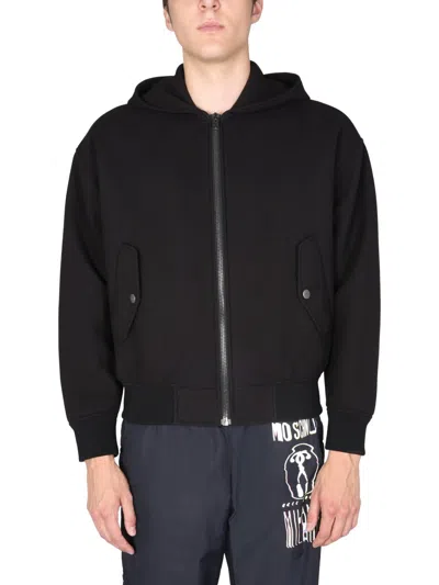 MOSCHINO MOSCHINO COUTURE JACKET WITH LOGO