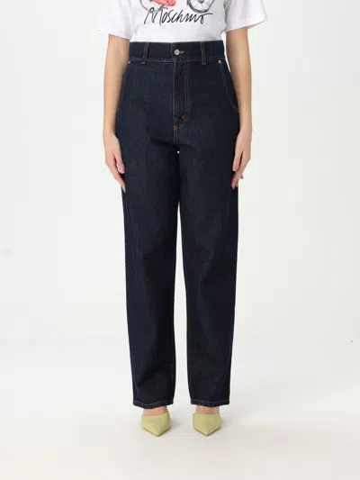 Moschino Jeans  Couture Woman Color Blue
