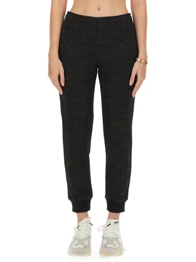 Moschino Couture Jogging Pants In White
