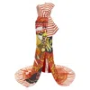 Moschino Couture! Junk Food Bow Gown In Orange