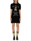 Moschino Couture Dress With Logo