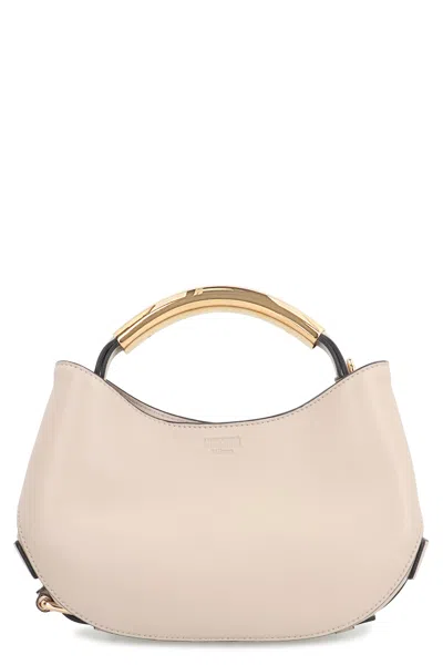 MOSCHINO MOSCHINO COUTURE LEATHER HANDBAG