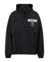 Moschino Man Jacket Black Size 42 Polyamide
