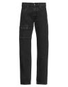 Moschino Couture Man Jeans Black Size 30 Cotton In Black