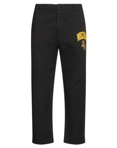 Moschino Couture Man Jeans Black Size 36 Cotton