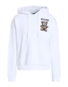 Moschino Couture Man Sweatshirt White Size M Cotton