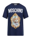 Moschino Couture Man T-shirt Navy Size L Cotton