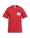 Moschino Couture Man T-shirt Red Size S Cotton In Red