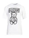 Moschino Couture Man T-shirt White Size M Cotton