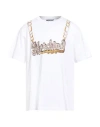 Moschino Couture Man T-shirt White Size M Cotton In White