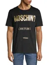 MOSCHINO COUTURE ! MEN'S GRAPHIC COTTON TEE