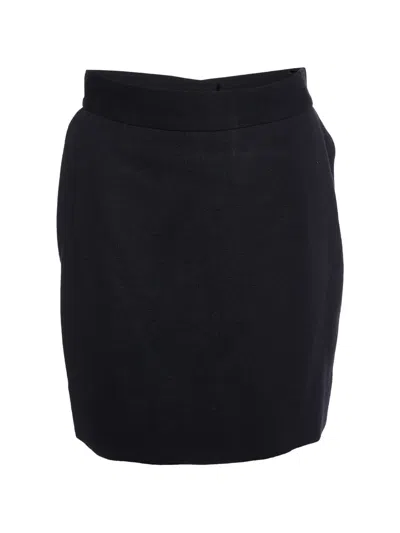 Pre-owned Moschino Couture Mini Skirt In Black