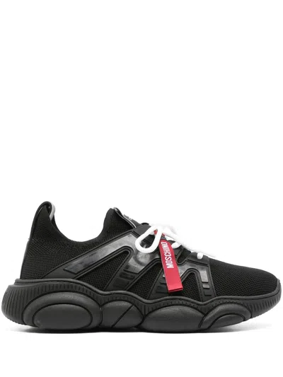 MOSCHINO COUTURE MOSCHINO COUTURE MOSCHINO PANELLED CHUNKY SNEAKERS