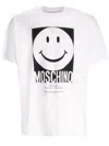 Moschino 'smiley Print T-shirt In White