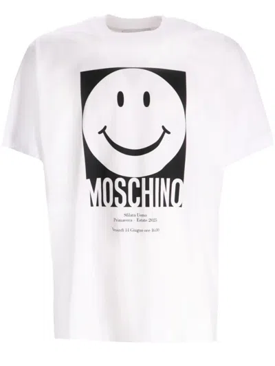 MOSCHINO MOSCHINO COUTURE MOSCHINO SMILEY T-SHIRT