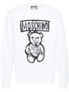 MOSCHINO COUTURE MOSCHINO COUTURE MOSCHINO TEDDY BEAR-PRINT COTTON SWEATSHIRT