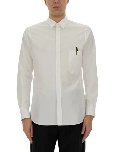 Moschino Couture Office Inspiration Shirt In Neutral