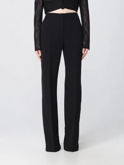 Moschino Couture Pants In Virgin Wool In Black